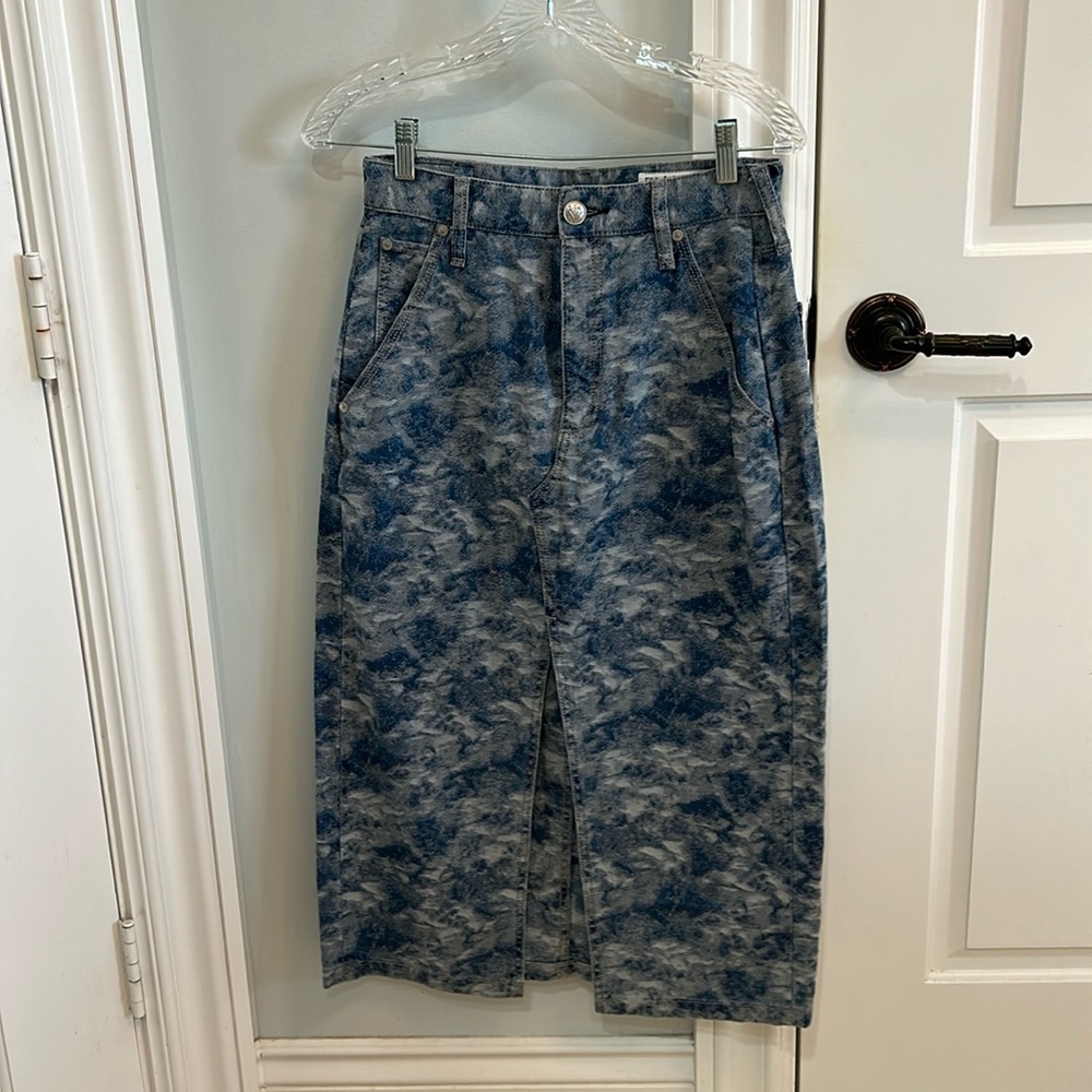 Rag’n’Bone denim skirt